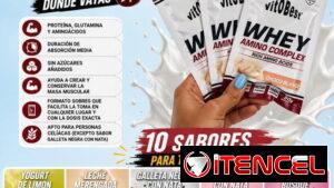 Bolsas de whey Amino Vitobest 1.60 usd