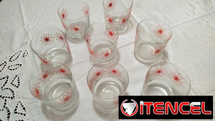 Juego de te y de vasos, antigua union sovietica
