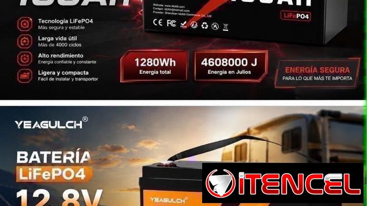 🔋BATERÍA IDEAL PARA INVERSORES🔋