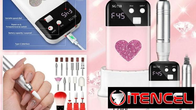 Maquinas de uñas recargables