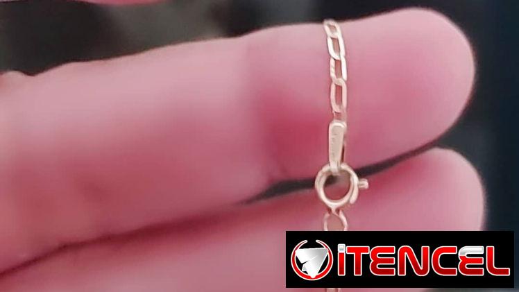 Vendo cadena de oro 10 original cifrada