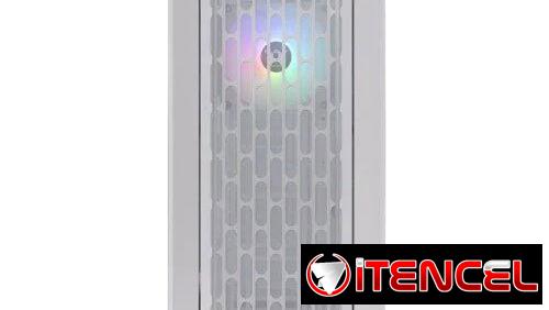 ...GANGA SUPER ULTRA FULL TOWER, THERMALTAKE GT500, DETALLE CRISTAL FRONTAL ROTO POR ADUANAS .. — foto 2