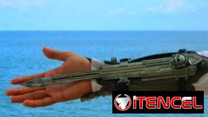 Espada oculta de Assasins Creed Black Flag, para cosplay