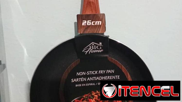 Sartenes antiadherentes de aluminio prensado (Para gas, infrarrojo y hornilla eléctrica)