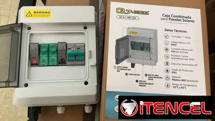 Caja de brekes para paneles solares