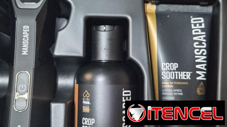 kit de aseo con máquinas de afeitar eléctricas.