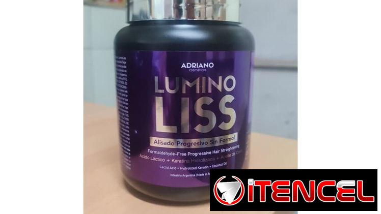 Alisado progresivo sin formol con keratina Lumino Liss de Adriano