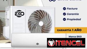 Split marca EKO de 1T y 2T( con accesorios para montaje y servicio de montaje incluído)