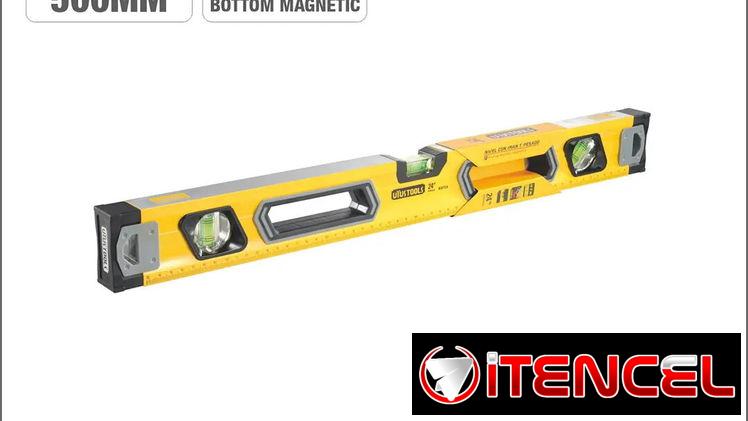 📏 Nivel Magnético de Aluminio UYUSTOOLS · 20″ (500 mm) 🧲