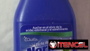Leche de magnesio frasco de 60ml, Normex ideal en el tratamiento de la acidez estomacal y el estreñimiento,
