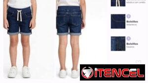 Shorts de mezclilla talla 8