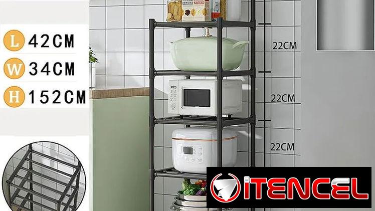 Organizador cinco niveles con ruedas. — foto 3