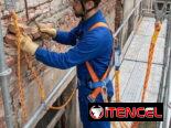 Arnés profesional de seguridad para trabajo en altura posicionamiento y alpinismo