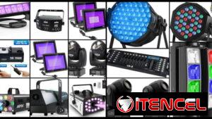 Luces de Discoteca, Luces Ultravioleta, Máquinas de Humo y más: