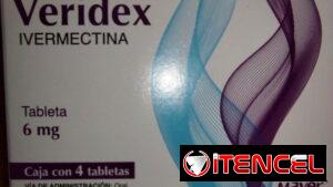 IVERMECTINA, Veridex caja con 4 tabletas eficaz contra la sarna, los piojos y liendras