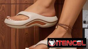 🥿 Sandalias "Metedeo" EVA Beige 🇨🇳 No. 38-39 NUEVAS- Tel: 5358 0956 - Vedado