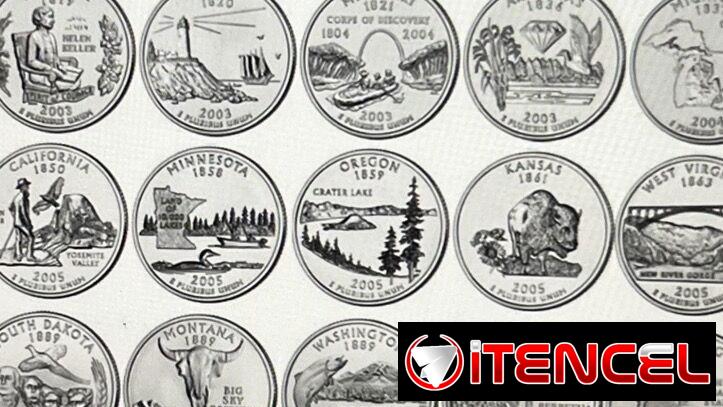 Monedas americanas, otras monedas y cosas antiguas de colecciones — foto 4