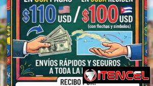 Remesas a Cuba (10 %)
