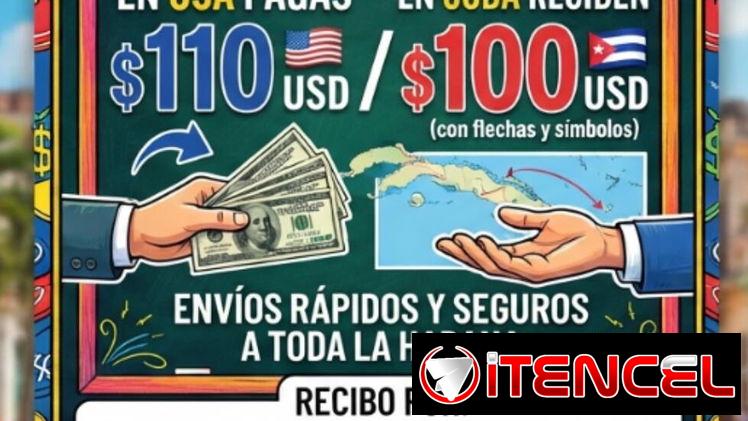 Remesas a Cuba (10 %)