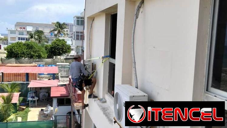 Trabajos con SPLIT en lugares de difícil acceso (alpinismo) montaje, desmontaje, mantenimiento y otros 52966031 — foto 1