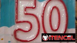 Vela para los que cumplan 50 años