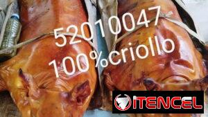 Comida cubana ,comida criolla,puerco asado ,pierna asada