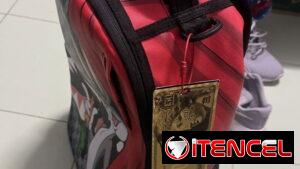 MOCHILA ORIGINAL NUEVECITA CON SUS SELLOS Y TODO