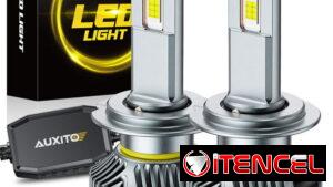 Bombillas LED para faros delanteros AUXITO Serie Y19 H7