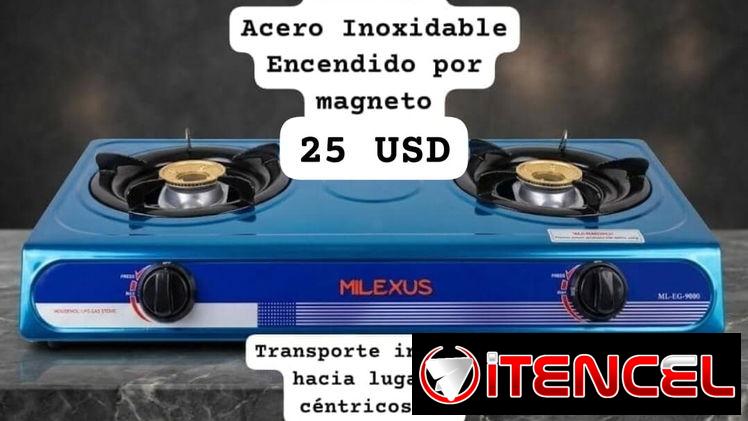 Cocina Milexus de 2 hornillas
