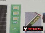 Lámpara fotovoltáica con panel solar para exterior 400W