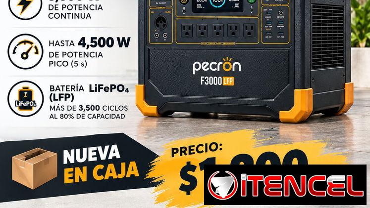 ⚡🔋 Estación de Energía PECRON F3000LFP 🔋⚡