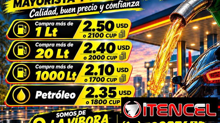 Nuevos Precios!!!💎 ✨!”Tu Energía al Mejor Precio”! ✨ 🏢Somos mipyme damos factura 🧾 ⛽️Venta Mayorista y Minorista de G