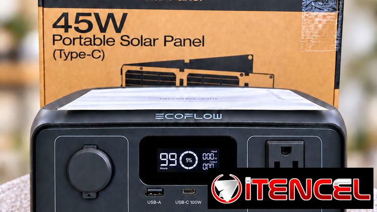 Estación Eléctrica EcoFlow RIVER 3 (230) + Panel Solar EcoFlow 45 W – 230 Wh / 300 W — foto 2