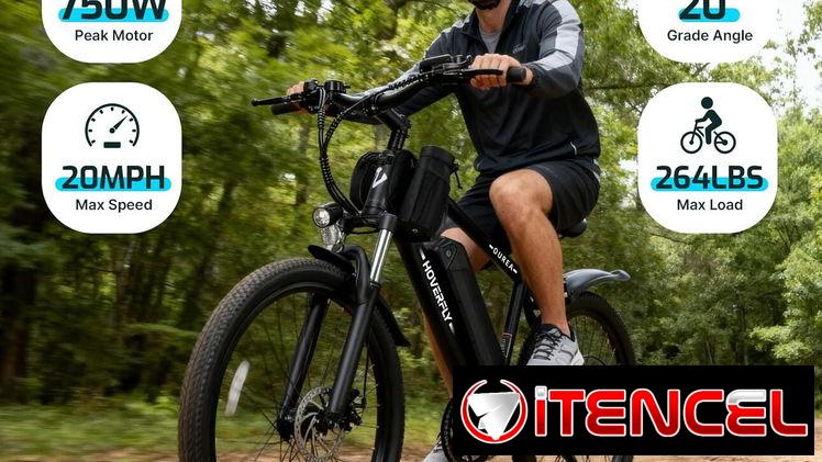 bicicleta electrica marca hoverfly 26 de uso en buen estado, — foto 4