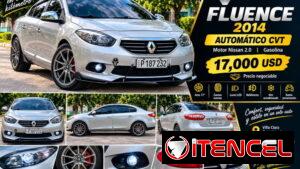 SE VENDE RENAULT FLUENCE 2014  Automático CVT , Motor Nissan 2.0