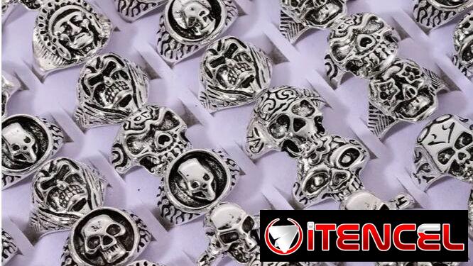Anillos de acero quirúrgico de varios diseños 500mn cada uno La habana 58079519 — foto 1