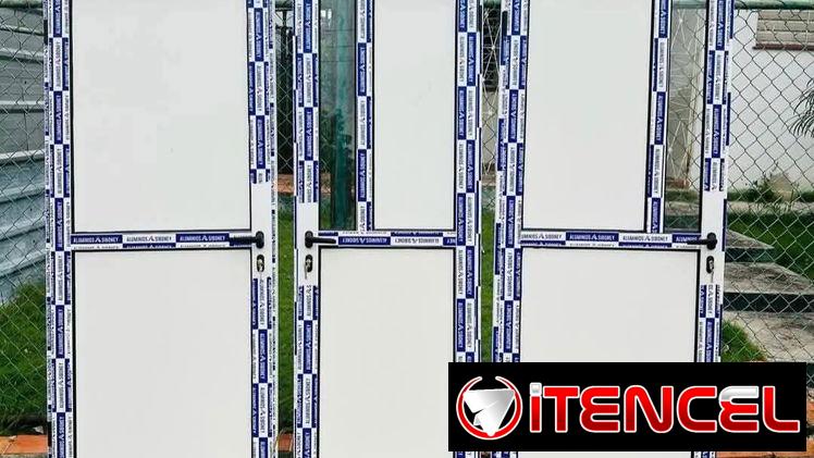 Puertas aluminio,;