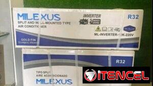 SPLIT MILEXUS INVERTER (1TON) . Factura, Garantía y Domicilio Gratis.