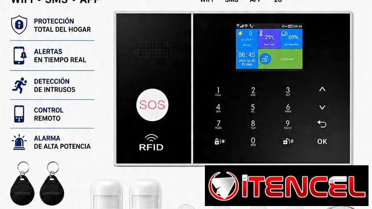 Kit de Alarma Inteligente WiFi + GSM para Casa o Negocio