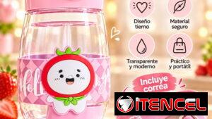 🥤 Pomos infantiles disponibles Bonitos, prácticos y perfectos para los pequeños.