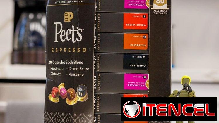 ☕ Cápsulas Peet’s Espresso – Nespresso Original (80 Unidades)