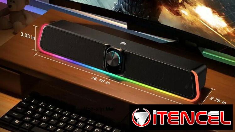 Barra de sonido RGB para PC