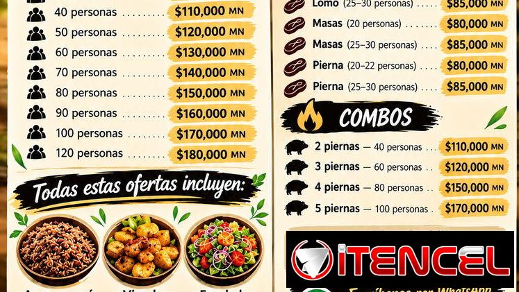 ///cerdo asado para fiestas y eventos — foto 2