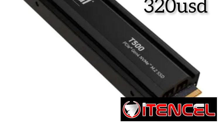 Crucial T500 Pro 2TB Heatsink (NVMe PCIe4): $320 USD