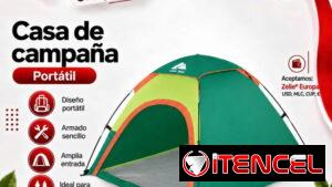 ⛺*Casa de campaña* ✅ *Nuevo en caja* *📏Size: 182.8cmx121.9cmx86.3cm* 💰 *Precio: 55 USD* 🚚 Mensajería adicional