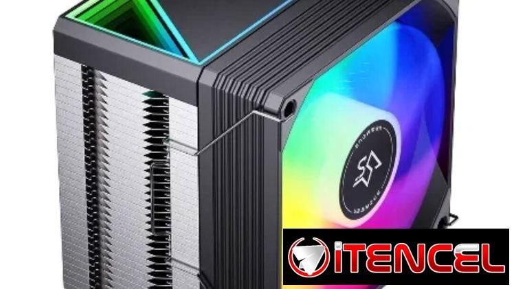 Disipador de calor para cpu argb snowman mx94-v4