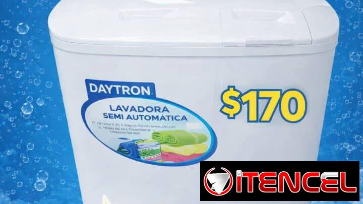 Lavadora semiautomática 6 kg