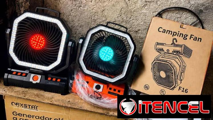VENTILADOR RECARGABLE F16