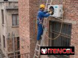 Arnés profesional de seguridad para trabajo en altura posicionamiento y alpinismo