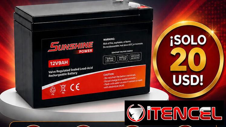 Baterías Sunshine 12v 9ah